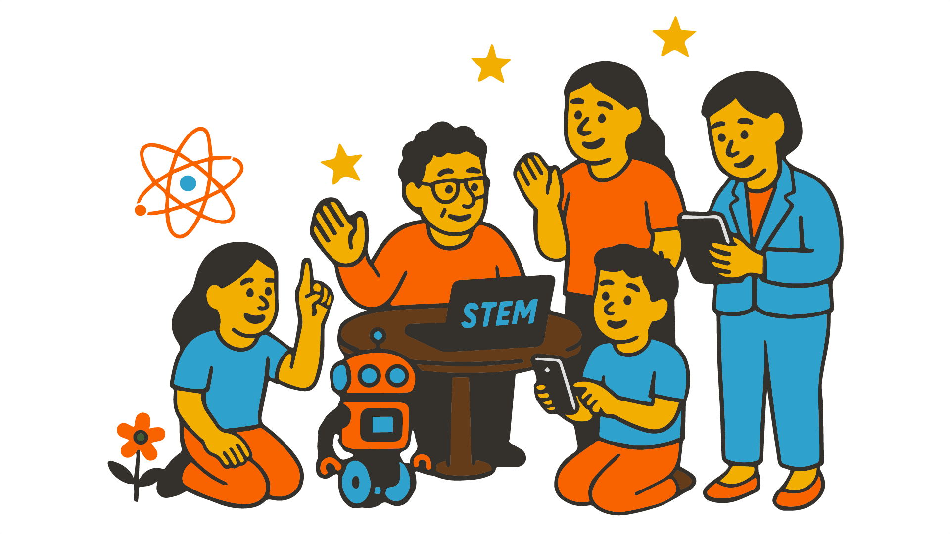 STEM Minds community illustration